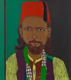 Untitled by K. Laxma Goud, Acrylic on mount board, offered Jul 2021