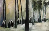 Untitled by Sadanand Bakre, Oil on board, sold Mar 2021