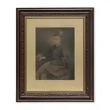 Portrait of a Parsi Gentleman by Manchershaw F Pithawalla, 1905, Pastel and pencil on photograph pasted on board, sold Mar 2021