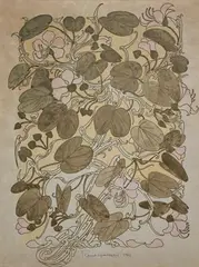 Untitled by A. Ramachandran, 1991, Mixed media on paper, offered Mar 2021