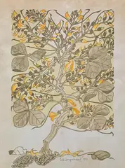 Untitled by A. Ramachandran, 1991, Mixed media on paper, offered Mar 2021