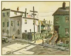 Untitled by Henry Gasser, Lithograph, offered Feb 2023