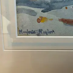 Untitled by Marjorie Naylor, Watercolor, offered Feb 2023