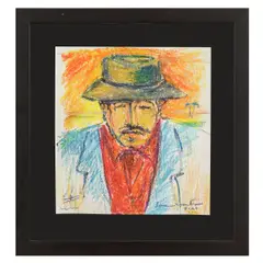 Untitled by José Montoya, Pastel "Cochella Pete", offered Dec 2022