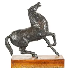 Untitled by Eugene Chodorow, bronze sculpture, offered Oct 2022