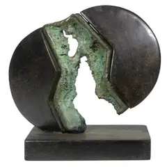 Untitled by Frank Morbillo, 1991, bronze sculpture, sold Feb 2026