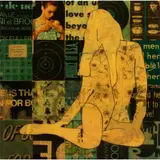 Blue by Jane Maxwell, 2012, mixed media collage, sold Feb 2026