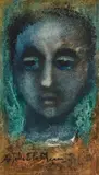 Untitled by Anjolie Ela Menon, Oil on masonite board, sold Jul 2026