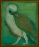 Eternal Bird by Gogi Saroj Pal, Gouache and watercolour on paper, sold Jul 2026