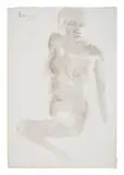 Untitled by Akbar Padamsee, 2005, Ink and wash on paper, sold Jul 2026