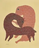 Untitled by Jangarh Singh Shyam, 2001, Acrylic on paper, sold Jul 2026