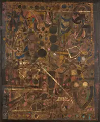 Brown Image - 2 by Achuthan Kudallur, 1990, Oil on canvas, sold Jul 2026