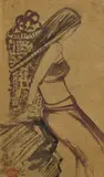 Untitled by Sudhir Khastgir, Pencil and watercolour on silk laid on paper, sold Jul 2026