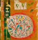 Sankirtana by K. K. Hebbar, Oil on Canvas, sold Sep 2026
