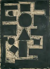 Untitled by Vasudeo S. Gaitonde, Ink on paper, sold Sep 2026