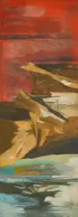 Untitled by Ram Kumar, 1976, Oil on canvas, sold Sep 2026