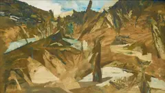 Untitled by Ram Kumar, Oil on canvas, sold Sep 2026