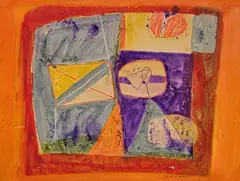 Untitled by Prabhakar Barwe, Ink and watercolour on paper, sold Sep 2026