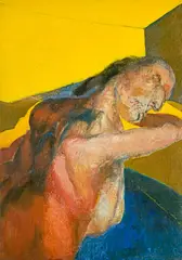 Painting No. 2 by Nalini Malani, 1972, Oil on canvas, sold Sep 2026