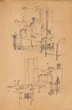 A Group of Thirty Sketches from Calcutta Medical College by Ganesh Pyne, Pencil and ink on paper, sold Sep 2026