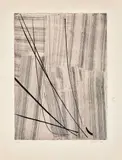 G 20 by Hans Hartung, 1953, Eau-forte et aquatinte en noir sur Arches, sold May 2025