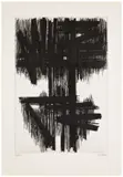 Eau-forte VI by Pierre Soulages, 1957, Eau-forte en noir, sold May 2025