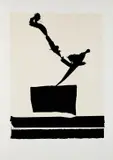 Africa 5 (from the Africa suite) 1970 by Robert Motherwell, Lithographie en couleurs, sold May 2025