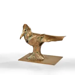 Oscar by Cesar, 1968/1979, Bronze à patine dorée, sold May 2025