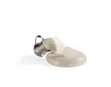 Expansion au pot au lait by Cesar, circa 1989, White lacquered resin and chromium-plated stainless steel; engraved signature and numbering, sold May 2025