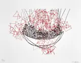Keys Hanging in the Boat by Chiharu Shiota, 2015, Lithographie en couleurs, sold May 2025