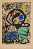 Constellations - André Breton by Joan Miró, 1959, Très rare eau-forte en couleurs et rehaussée à la gouache (tirage de tête), sold May 2025