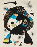 El Merma by Joan Miró, 1978, Lithographie en couleurs, sold May 2025