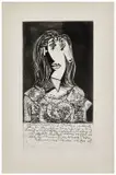 Anthologie de l'Humour Noir by Pablo Picasso, 1938, Eau-forte en noir, sold May 2025