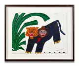 Untitled by Jordy Kerwick, 2021, Pastel sur papier, sold Jun 2025