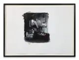Study for "The Dada Room by Adrian Ghenie, 2011, Gouache et collages sur papier, sold Jun 2025