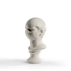 Gaïus Julius Caesar by Yang Maoyuan, 2009, Marbre, sold Jun 2025