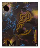 Chemo by Fiona Rae, 2003, Huile et acrylique sur toile, sold Jun 2025