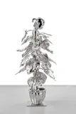 Sunflowers on the man #2 (little girl) by Liu Bolin, 2008, Stainless steel, sold Jun 2025