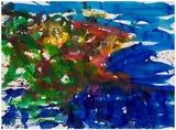 Sans Titre by Yves Oppenheim, 1997, Aquarelle sur papier, sold Jun 2025