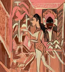 Untitled by K. G. Subramanyan, Watercolour on paper, offered Jan 2021