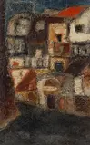 Untitled by Akbar Padamsee, Oil on board, sold Dec 2020