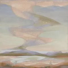 Untitled by Jehangir Sabavala, Oil on canvas, sold Dec 2020