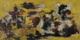 Untitled by Krishen Khanna, Oil on canvas, sold Dec 2020