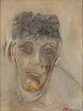 My $ Million Friend by Krishen Khanna, 2005, Oil on canvas, sold Dec 2020