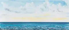 Lands, Waters, and Skies: Imagined Ocean by Nikhil Chopra, Mixed media on paper, sold May 2020