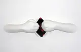 Exposed Self by A. Balasubramaniam, Fibreglass cast from self, acrylic and PVC, sold May 2020