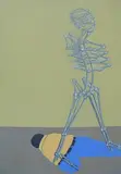 Untitled by Ram Bali Chauhan, Acrylic on canvas, sold Apr 2020