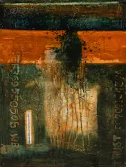 Untitled by Romiro Martinez, oil on board, sold Feb 2026