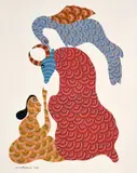 Untitled by Jangarh Singh Shyam, 1997, Acrylic on paper, sold Sep 2026