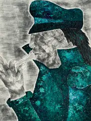 Bandwalla Series by Krishen Khanna, Acrylic on canvas, sold Sep 2026